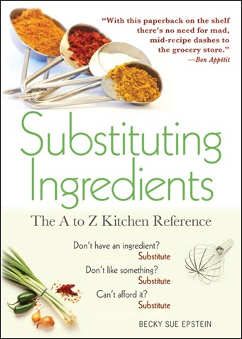 Substituting Ingredients