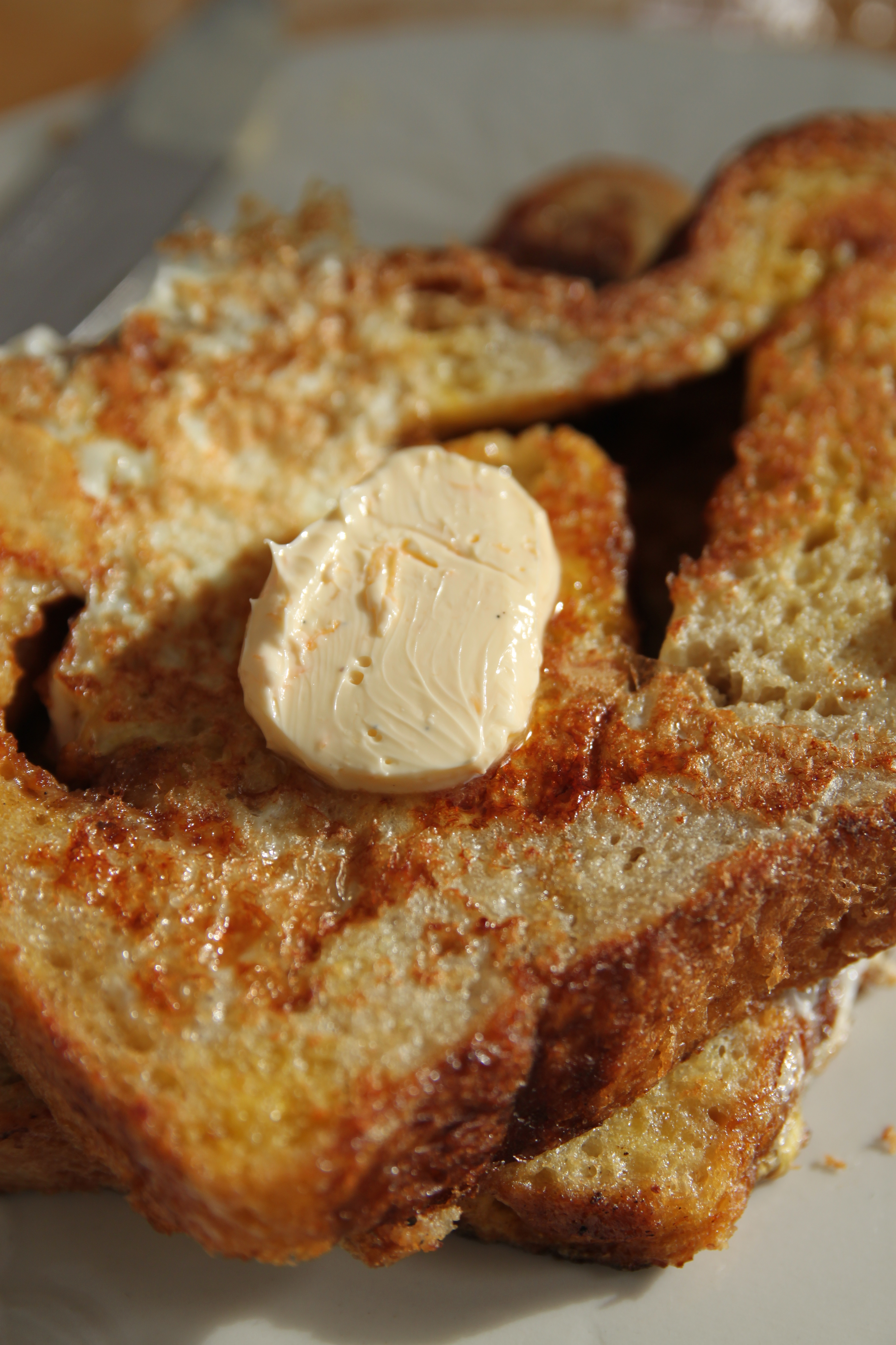 French Toast with Salted Grapefruit Vanilla Butter – Bran Appetit