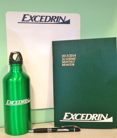 Excedrin Giveaway Items 2