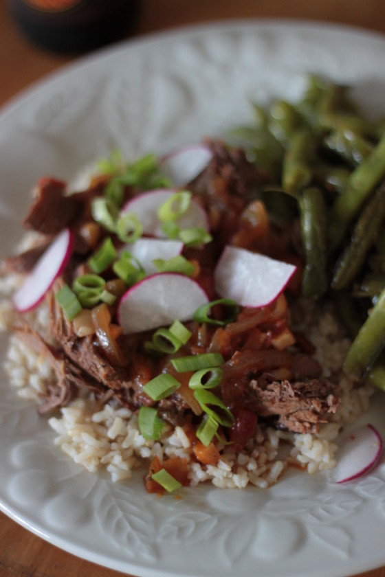 crockpot pulled mexican beef 