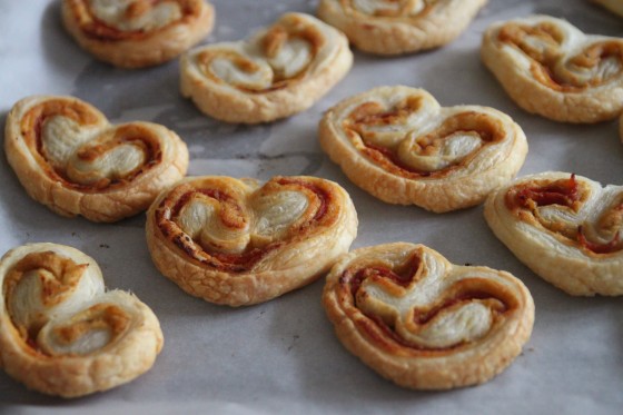 Pepperoni Pizza Hummus Palmiers